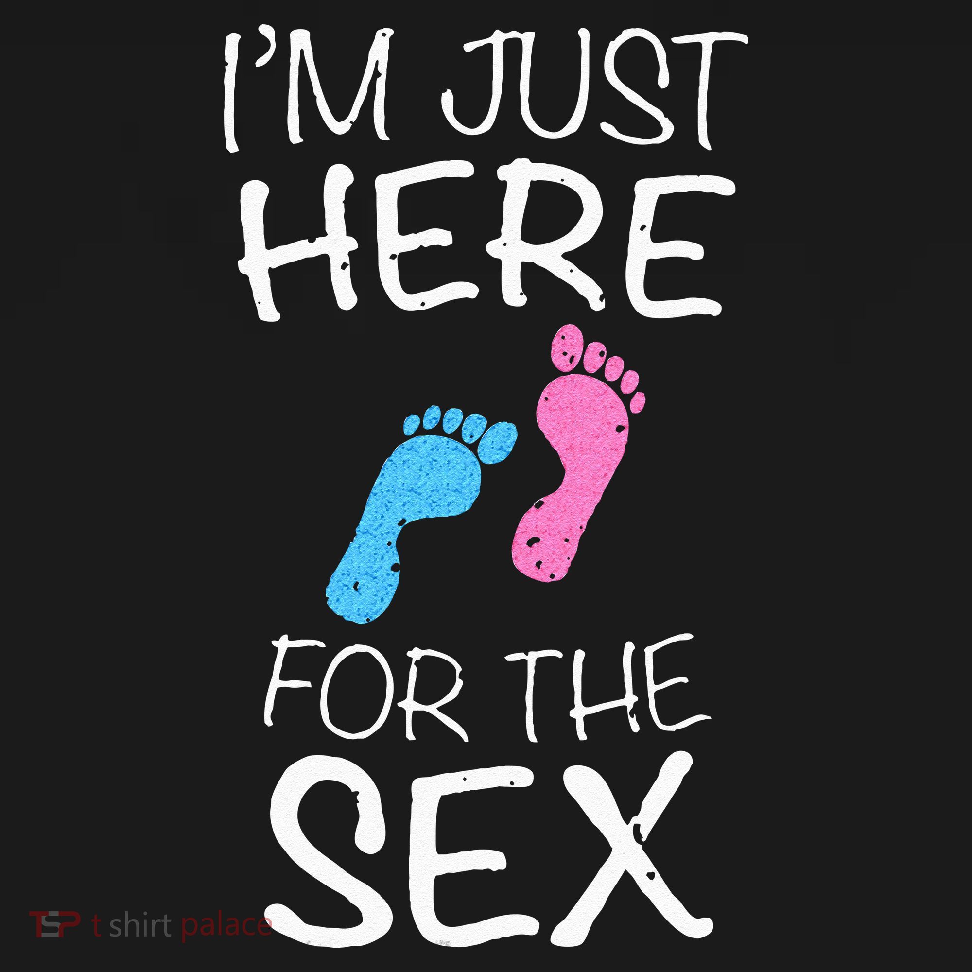 Im Just Here For The Sex Gender Reveal Women's Tank Top