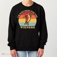 Im Just Here For The Weiners 4th Of July Women's Sweatshirt thumb 0