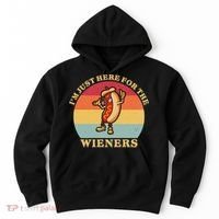 Im Just Here For The Weiners 4th Of July Hoodie thumb 0
