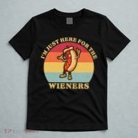 Im Just Here For The Weiners 4th Of July T-Shirt thumb 5