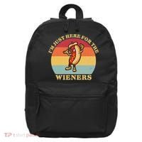 Im Just Here For The Weiners 4th Of July 16 in Basic Backpack thumb 0