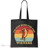 Im Just Here For The Weiners 4th Of July Tote Bag thumb 0