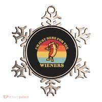 Im Just Here For The Weiners 4th Of July Ornament thumb 0