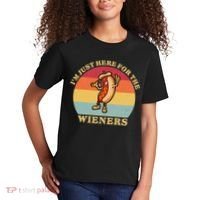 Im Just Here For The Weiners 4th Of July Kids T-Shirt thumb 2