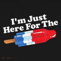 I'm Just Here For The Popsicle Funny Bomb Retro 80s Pop Gift Mousepad thumb 1