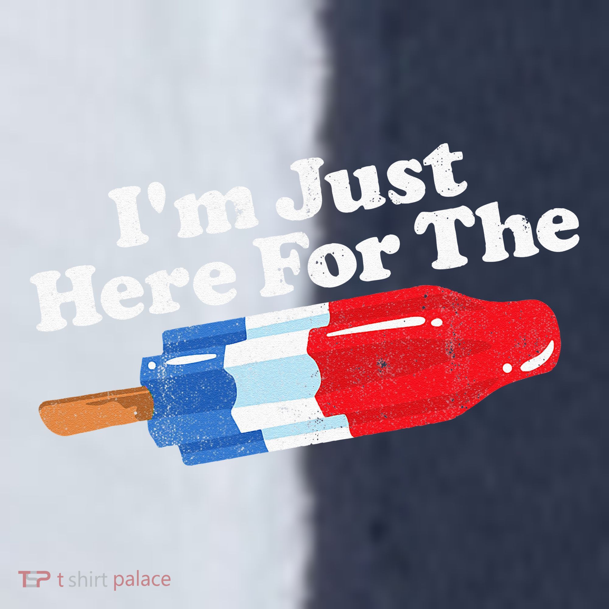 I'm Just Here For The Popsicle Funny Bomb Retro 80s Pop Gift Sport-Tek Competitor United Soccer Jersey