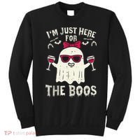 I'm Just Here For The Boos Halloween Costume Sweatshirt thumb 0