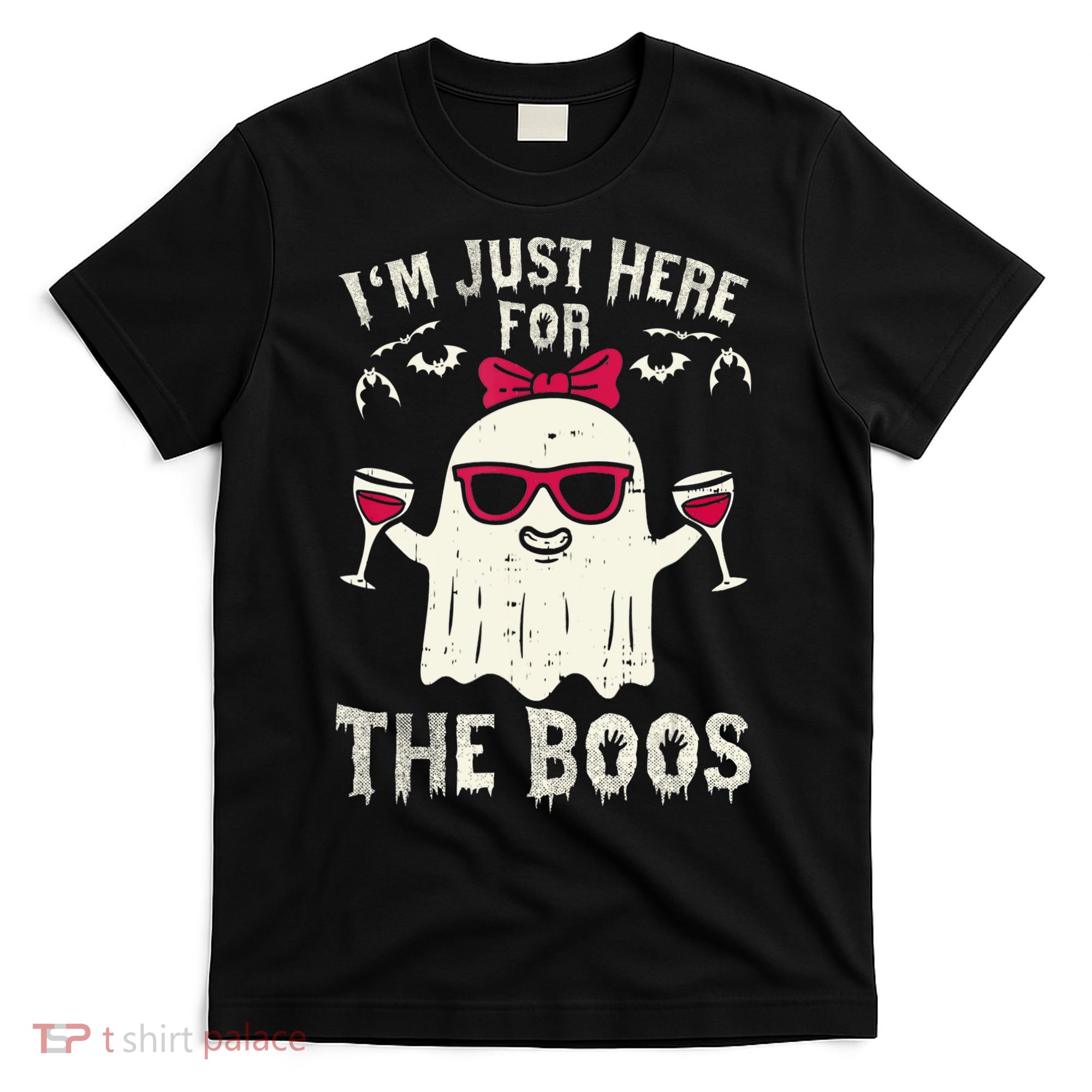 I'm Just Here For The Boos Halloween Costume T-Shirt