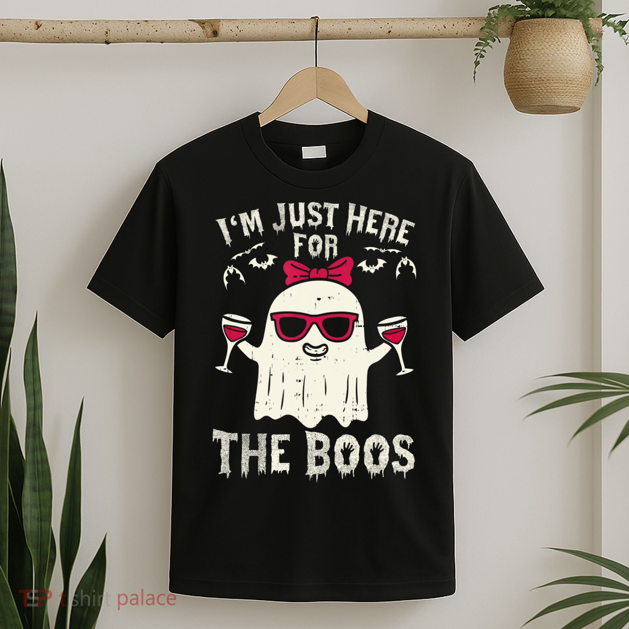 I'm Just Here For The Boos Halloween Costume T-Shirt
