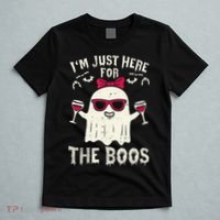 I'm Just Here For The Boos Halloween Costume T-Shirt thumb 5