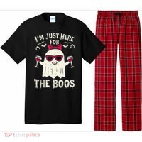 I'm Just Here For The Boos Halloween Costume Pajama Set thumb 0