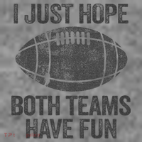 I Just Hope Both Teams Have Fun Game Day Football Toddler Hoodie thumb 2