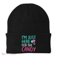 Im Just Here For The Candy Halloween Beanie thumb 0