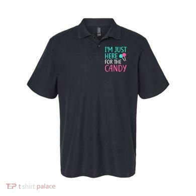 Im Just Here For The Candy Halloween Polo