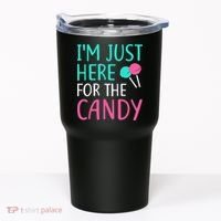 Im Just Here For The Candy Halloween Tumbler thumb 0