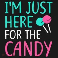 Im Just Here For The Candy Halloween Tank Top thumb 6