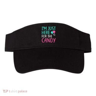 Im Just Here For The Candy Halloween Visor
