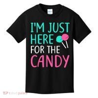 Im Just Here For The Candy Halloween Kids T-Shirt thumb 0
