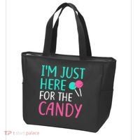 Im Just Here For The Candy Halloween Tote Bag thumb 3