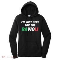 Im Just Here For The Ravioli Italian Food Women's Hoodie thumb 0