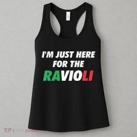 Im Just Here For The Ravioli Italian Food Women's Tank Top thumb 3