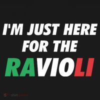 Im Just Here For The Ravioli Italian Food Tank Top thumb 6