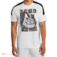 I'm Just Here For The Mashed Potatoes Cute Thanksgiving Food Sport-Tek Competitor United Soccer Jersey thumb 0