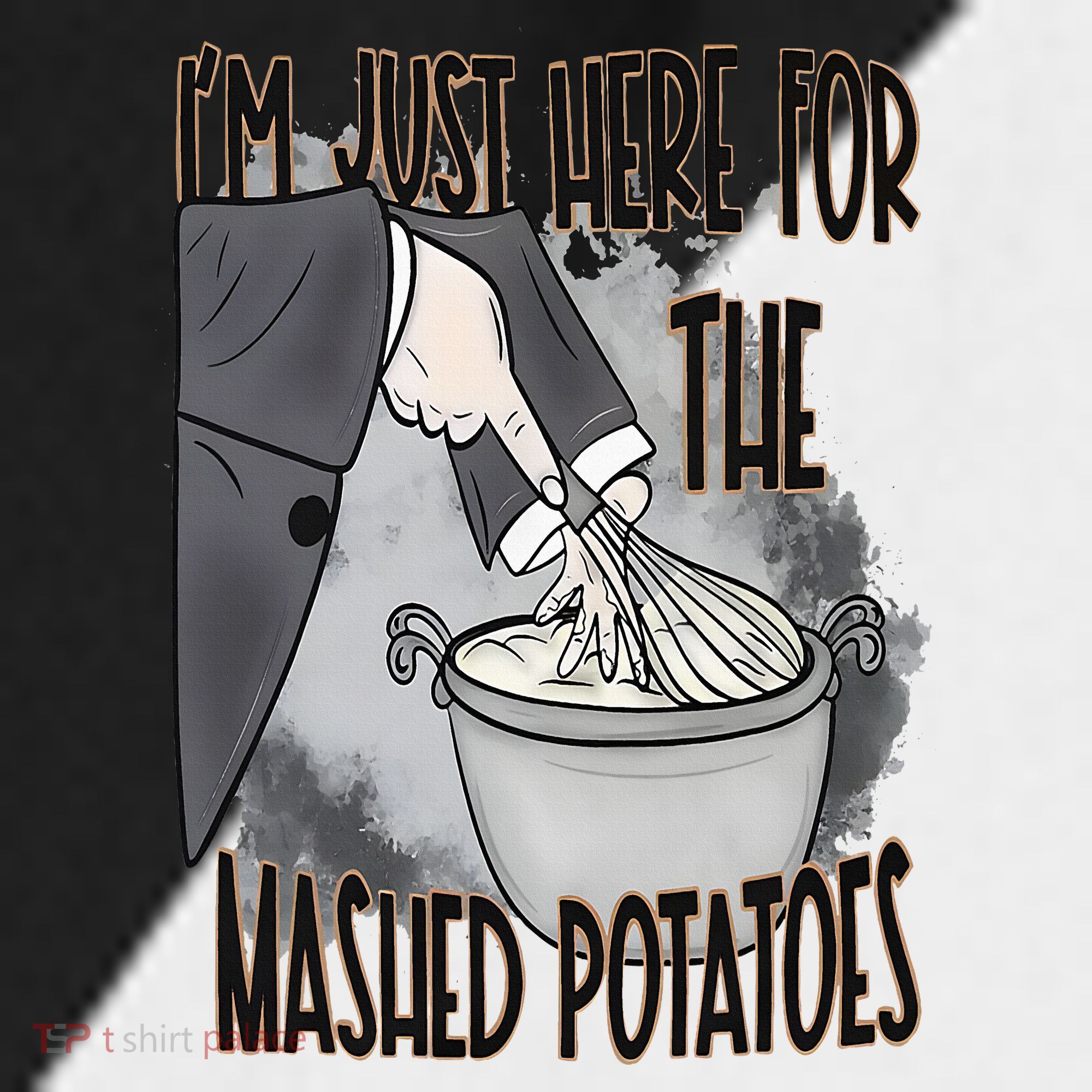 I'm Just Here For The Mashed Potatoes Cute Thanksgiving Food Sport-Tek Competitor United Soccer Jersey