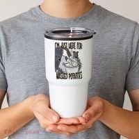 I'm Just Here For The Mashed Potatoes Cute Thanksgiving Food Tumbler thumb 2