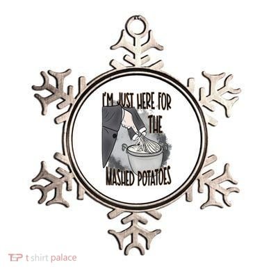 I'm Just Here For The Mashed Potatoes Cute Thanksgiving Food Ornament