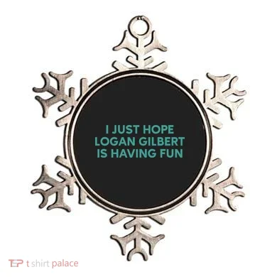 I Just Hope Logan Gilbert Is Having Fun Ornament