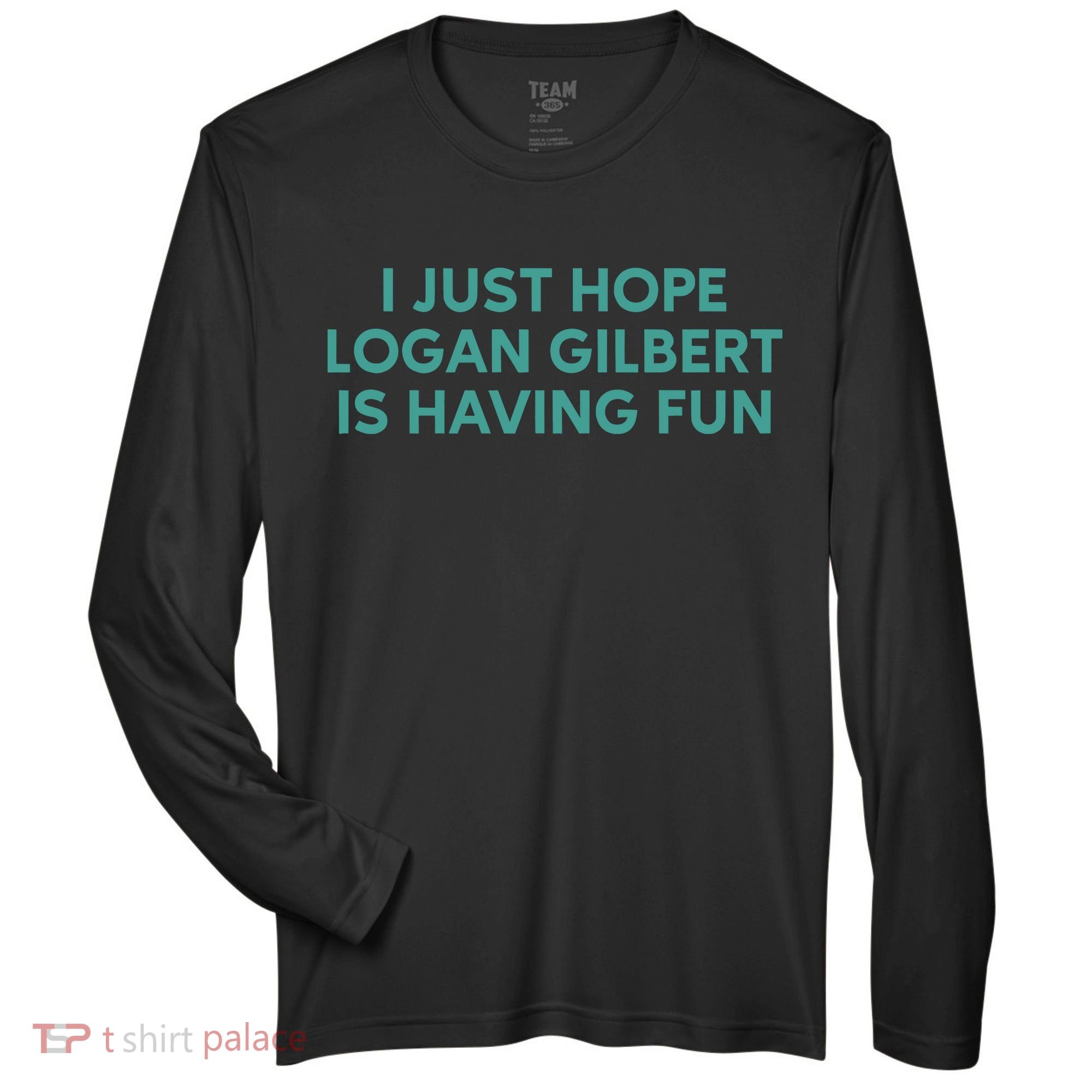 I Just Hope Logan Gilbert Is Having Fun Zone Performance Long-Sleeve T-Shirt