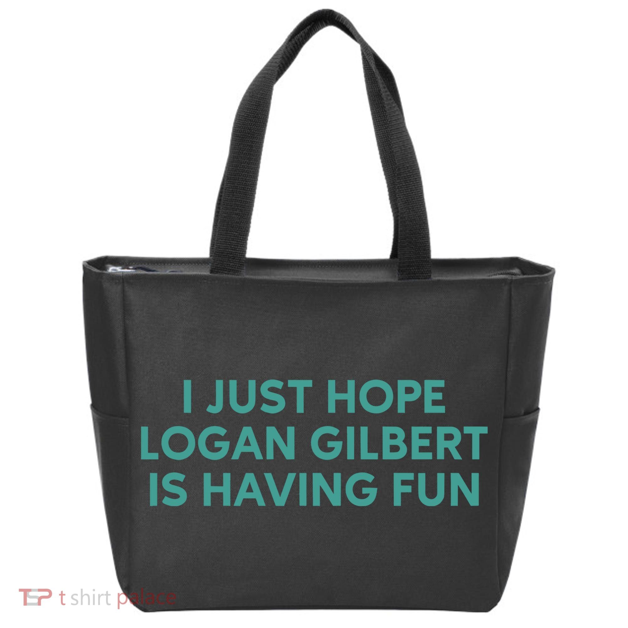I Just Hope Logan Gilbert Is Having Fun Tote Bag