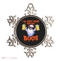 Im Just Here For The Boos Ghost Ing Halloween Beer Gift Ornament thumb 0