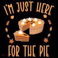 Im Just Here For The Pie Funny Thanksgiving Pumpkin Pie Gift Coffee Mug thumb 5