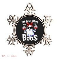 Im Just Here For The Boos Halloween Ghost Cute Funny Ornament thumb 0