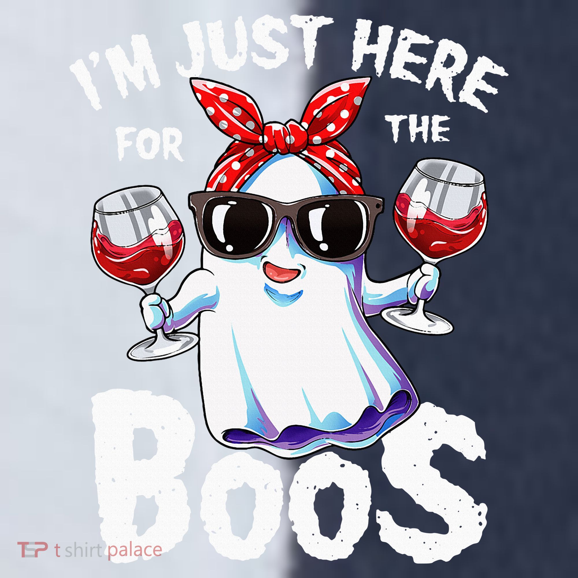 Im Just Here For The Boos Halloween Ghost Cute Funny Sport-Tek Competitor United Soccer Jersey