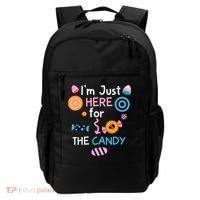 I'm Just Here For The Candy Cute Halloween Candy Party Backpack thumb 0