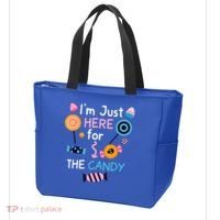I'm Just Here For The Candy Cute Halloween Candy Party Tote Bag thumb 3