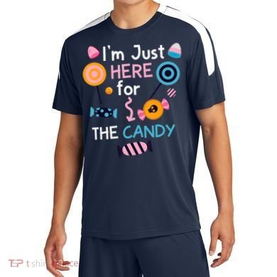 I'm Just Here For The Candy Cute Halloween Candy Party Soccer Jersey
