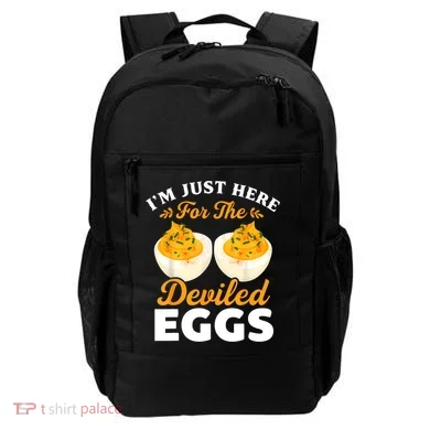 IM Just Here For The Deviled Eggs Backpack