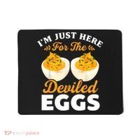 IM Just Here For The Deviled Eggs Mousepad thumb 0