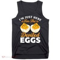 IM Just Here For The Deviled Eggs Tank Top thumb 0