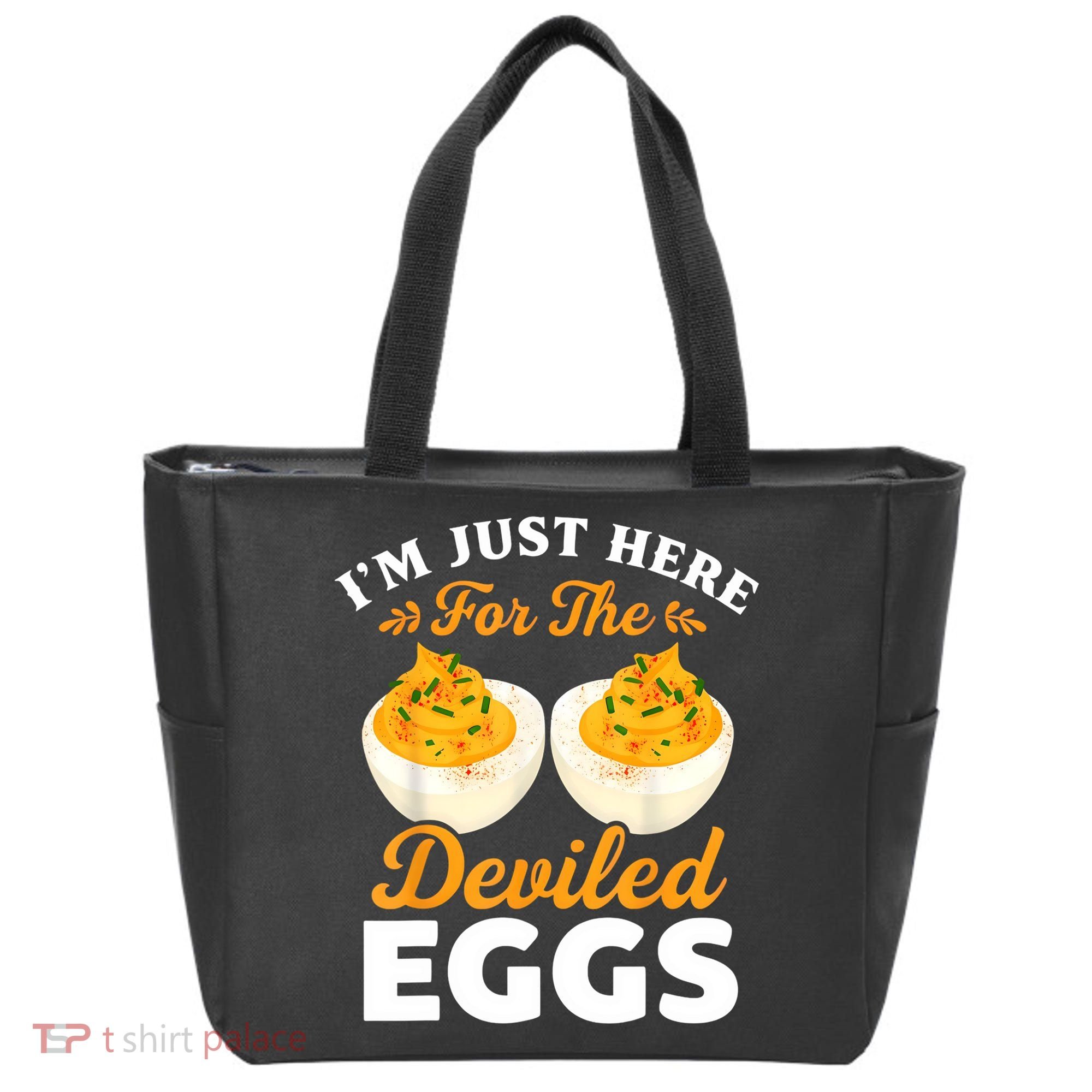 IM Just Here For The Deviled Eggs Tote Bag