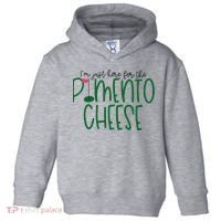I'm Just Here For The Pimento Cheese Georgia Golf Toddler Hoodie thumb 0