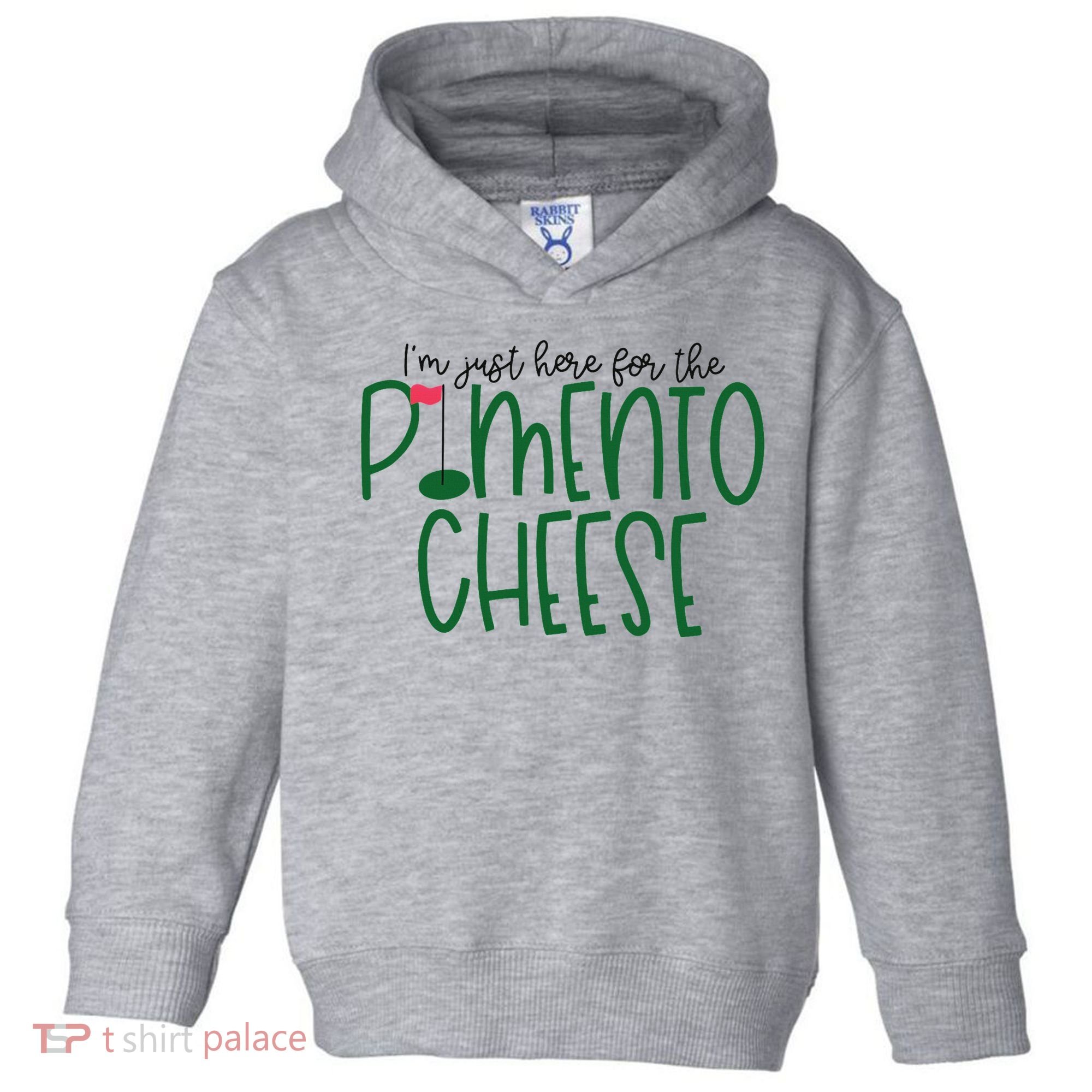 I'm Just Here For The Pimento Cheese Georgia Golf Toddler Hoodie