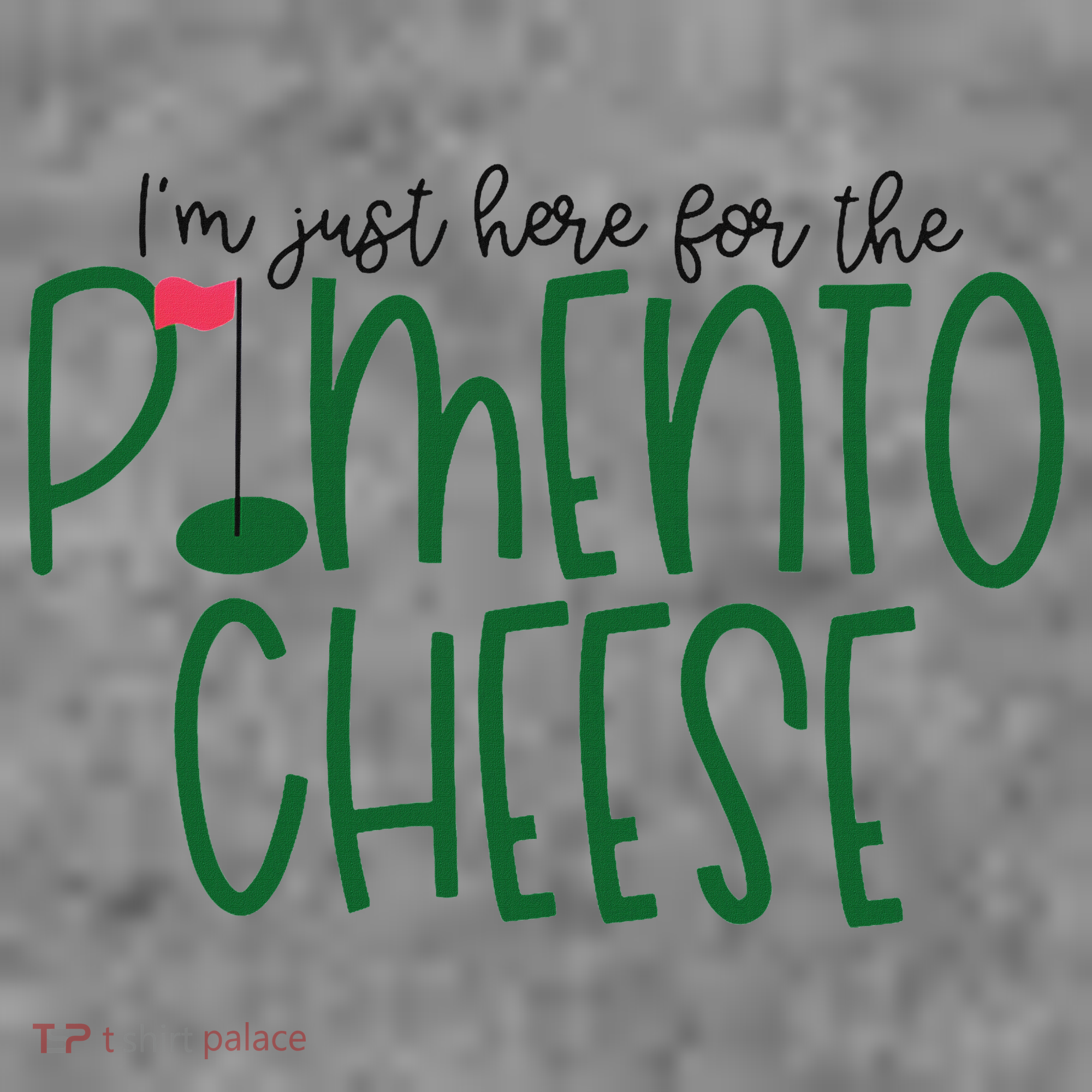I'm Just Here For The Pimento Cheese Georgia Golf Toddler Hoodie