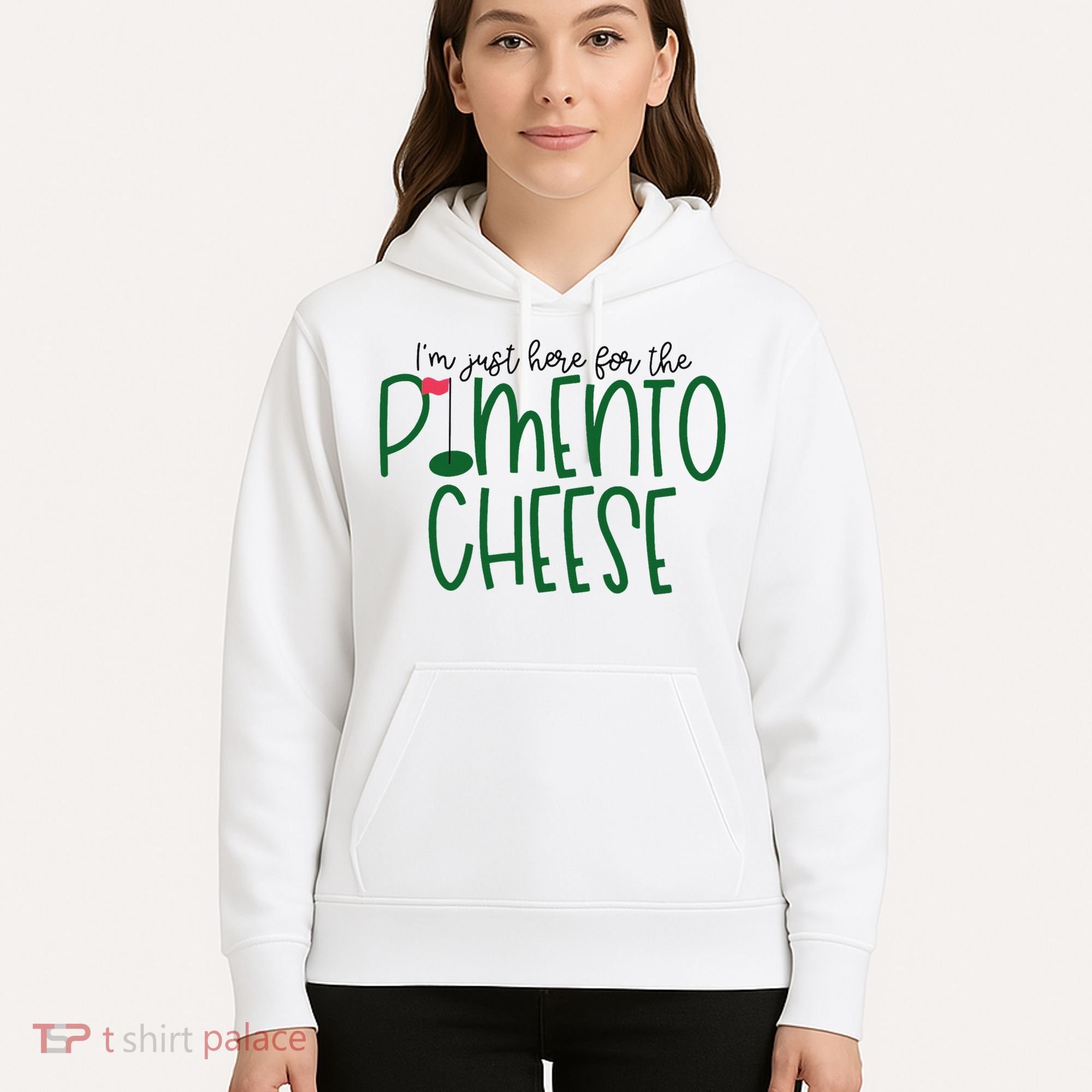 I'm Just Here For The Pimento Cheese Georgia Golf Hoodie