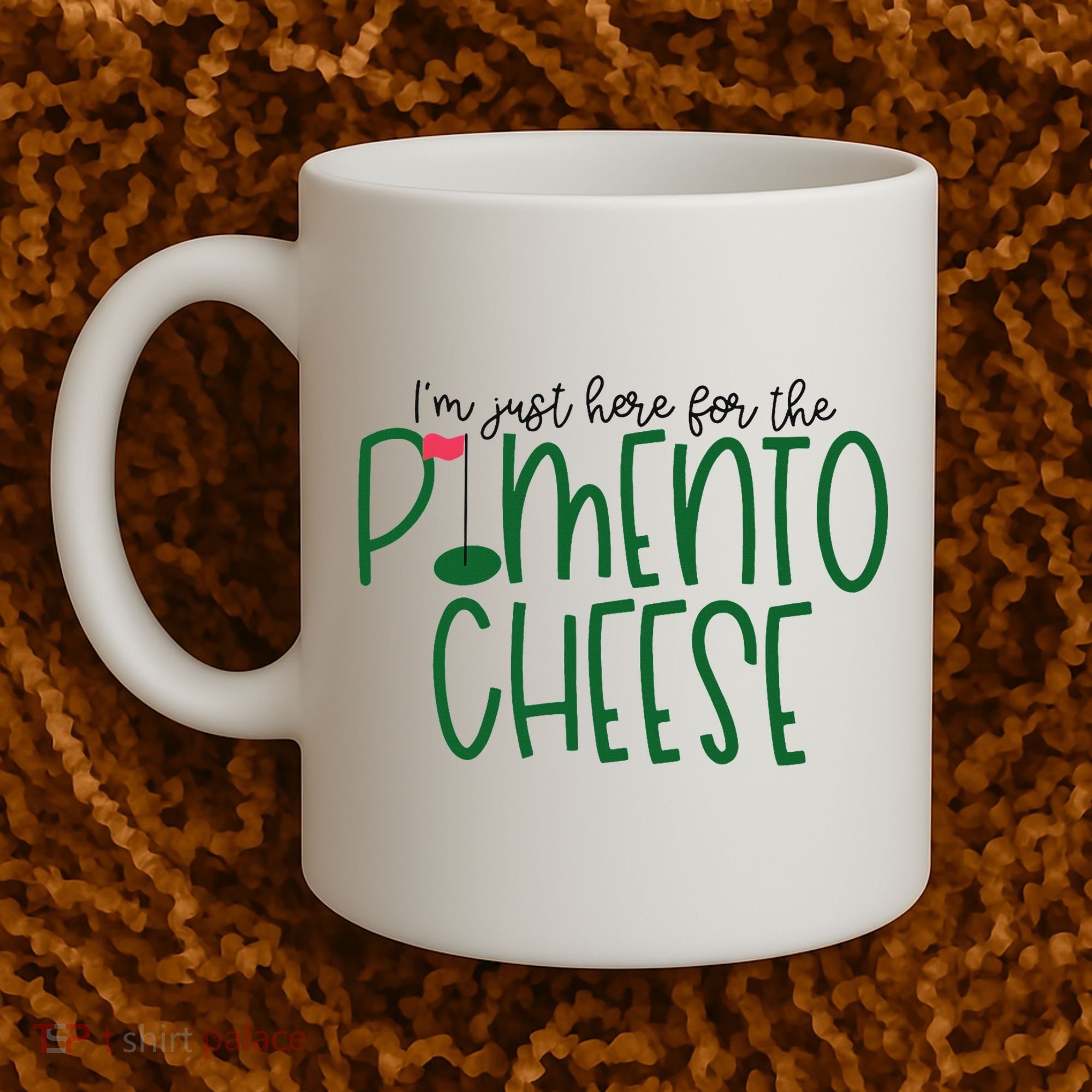 I'm Just Here For The Pimento Cheese Georgia Golf Coffee Mug