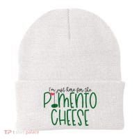 I'm Just Here For The Pimento Cheese Georgia Golf Beanie thumb 0